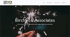 Desktop Screenshot of birchallpr.com